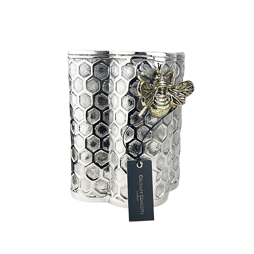 Weinkühler Buzzy Bee Silber Aluminium Edelstahl