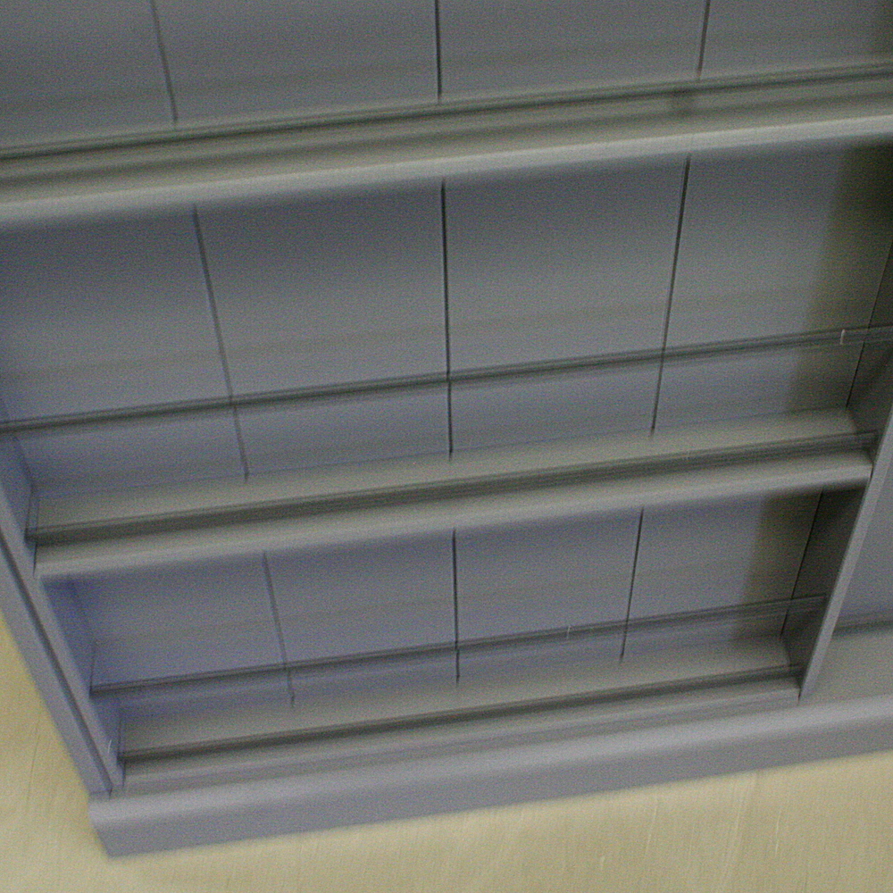 Schiebetürenschrank grau ca. H200 x B159 x T46,5 cm