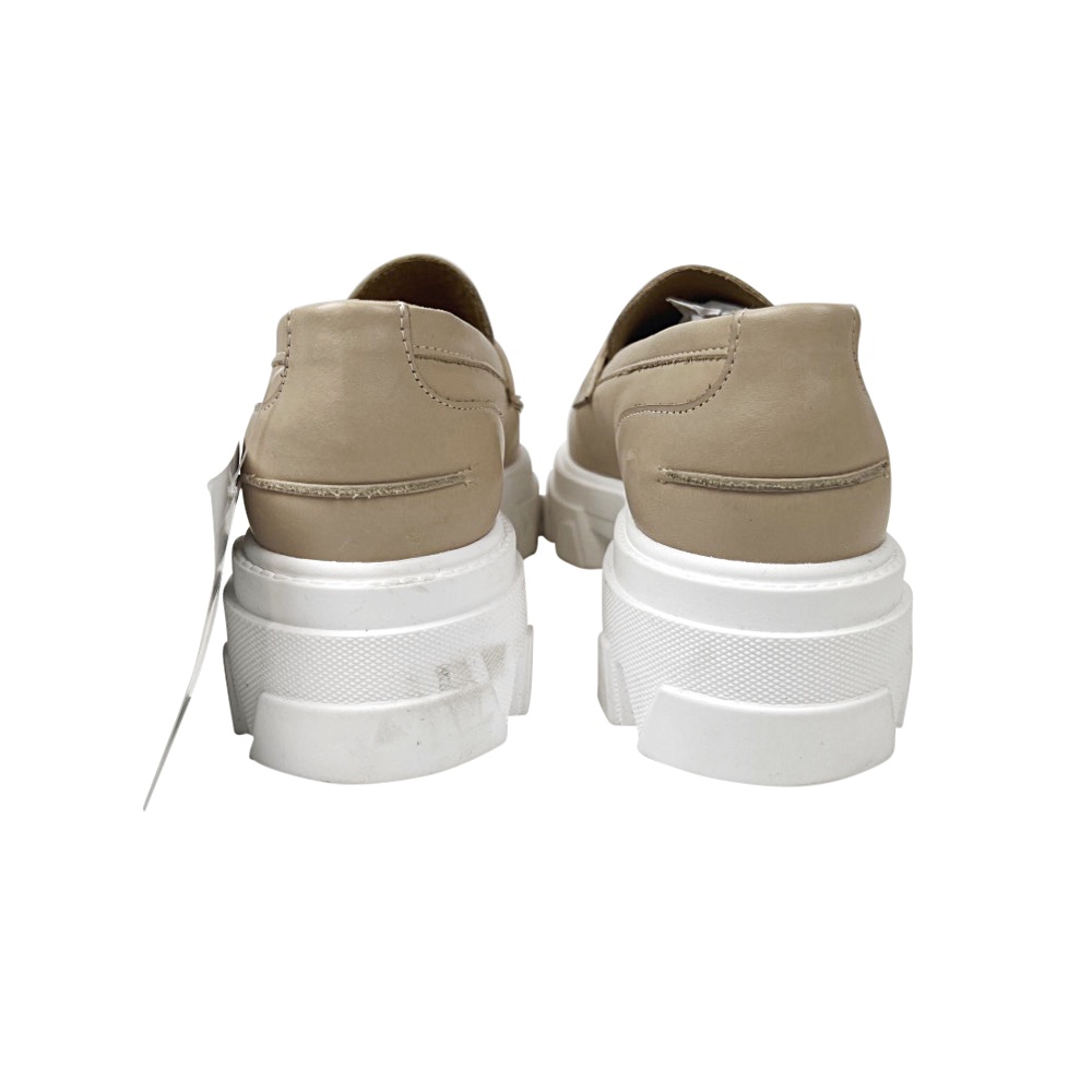Loafer Leder beige Gr. 39