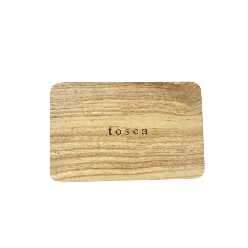 Butterdose Tosca Holzdeckel Eschenholz