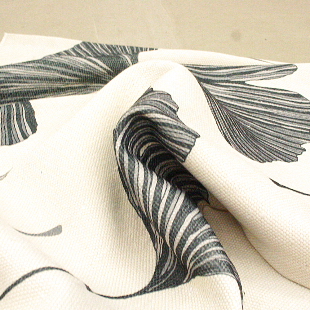Handgewebter In- und Outdoor-Teppich Ginko 160 x 230 cm creme grau