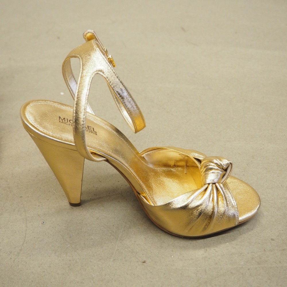 Sandaletten Sandale goldfarben Gr. 37