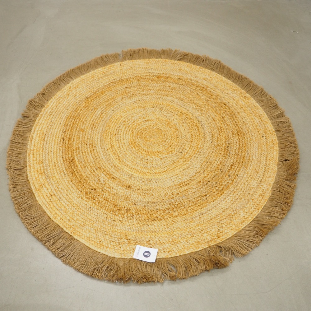 Juteteppich ca. Ø 120 cm