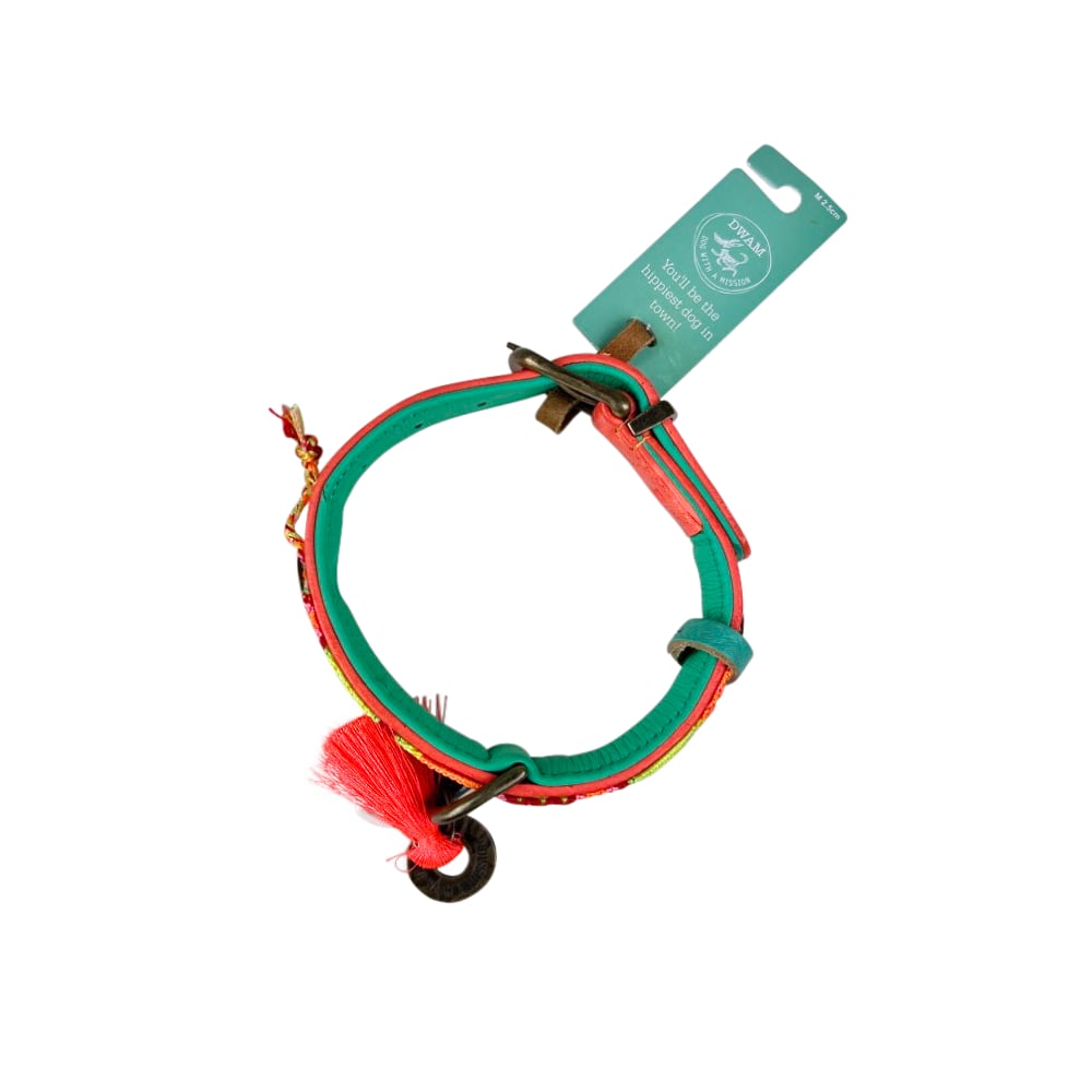 Handgefertigtes Leder-Hundehalsband Ginger Gr. L