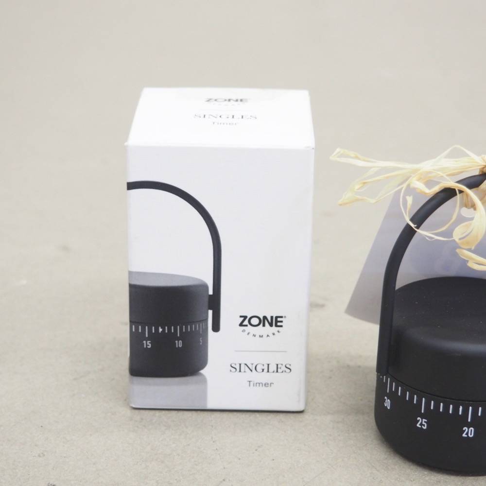 Eieruhr Singles Kochuhr Kochwecker Kurzzeitmesser Kitchen Timer Black