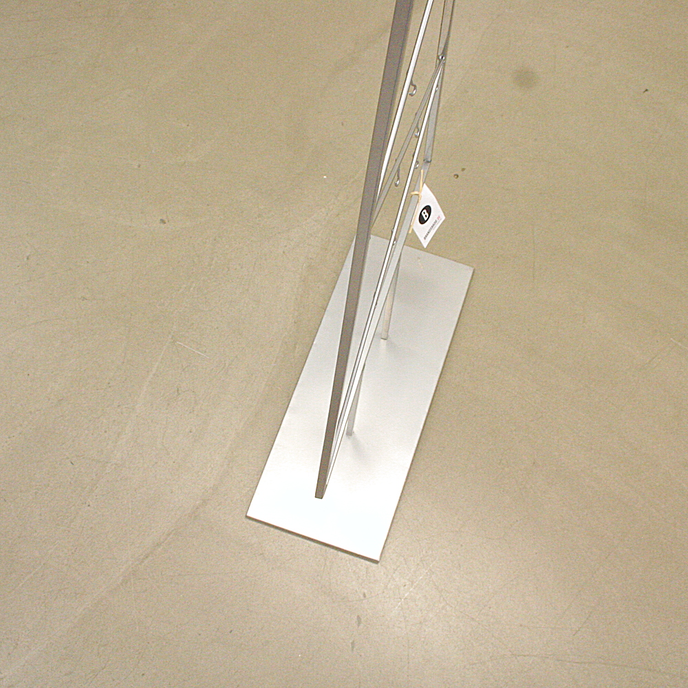 Weihnachtsbaum Zickzack ca. H150 cm Grau /silber
