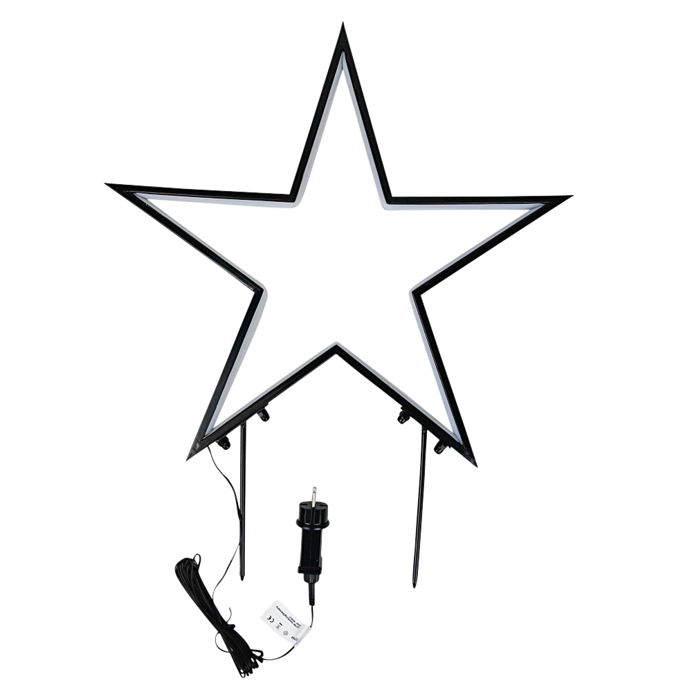 LED-Gartenstecker-Set 2-tlg. Sterne