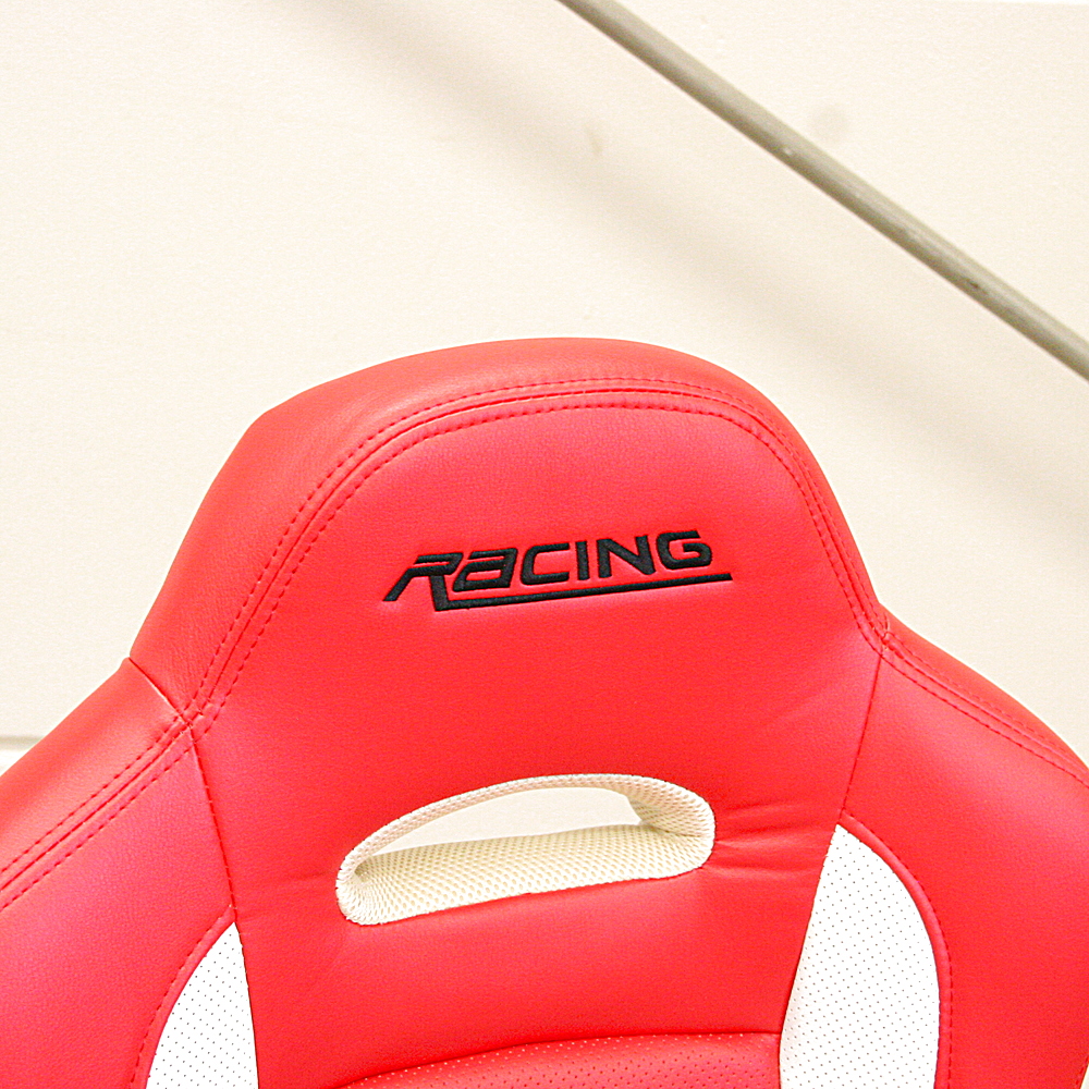 Bürostuhl Racing höhenverstellbar rot