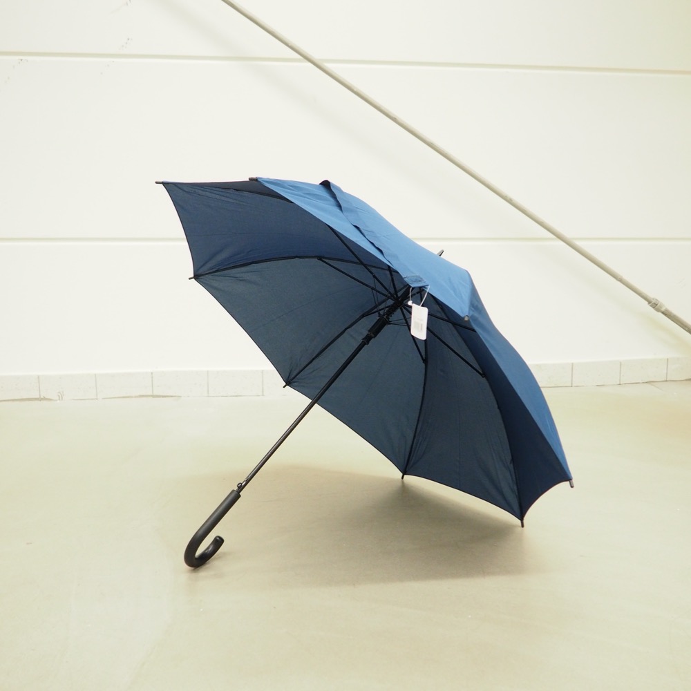 Automatik Stockschirm Budget windproof automatisch-öffnend blau ø100cm