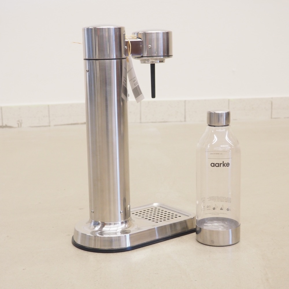 Wassersprudler Mila Silberfarben Edelstahl 1 L
