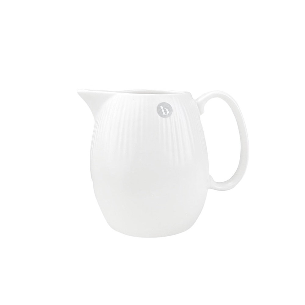 Handgemachtes Milchkännchen Sandvig Rillenrelief 250 ml