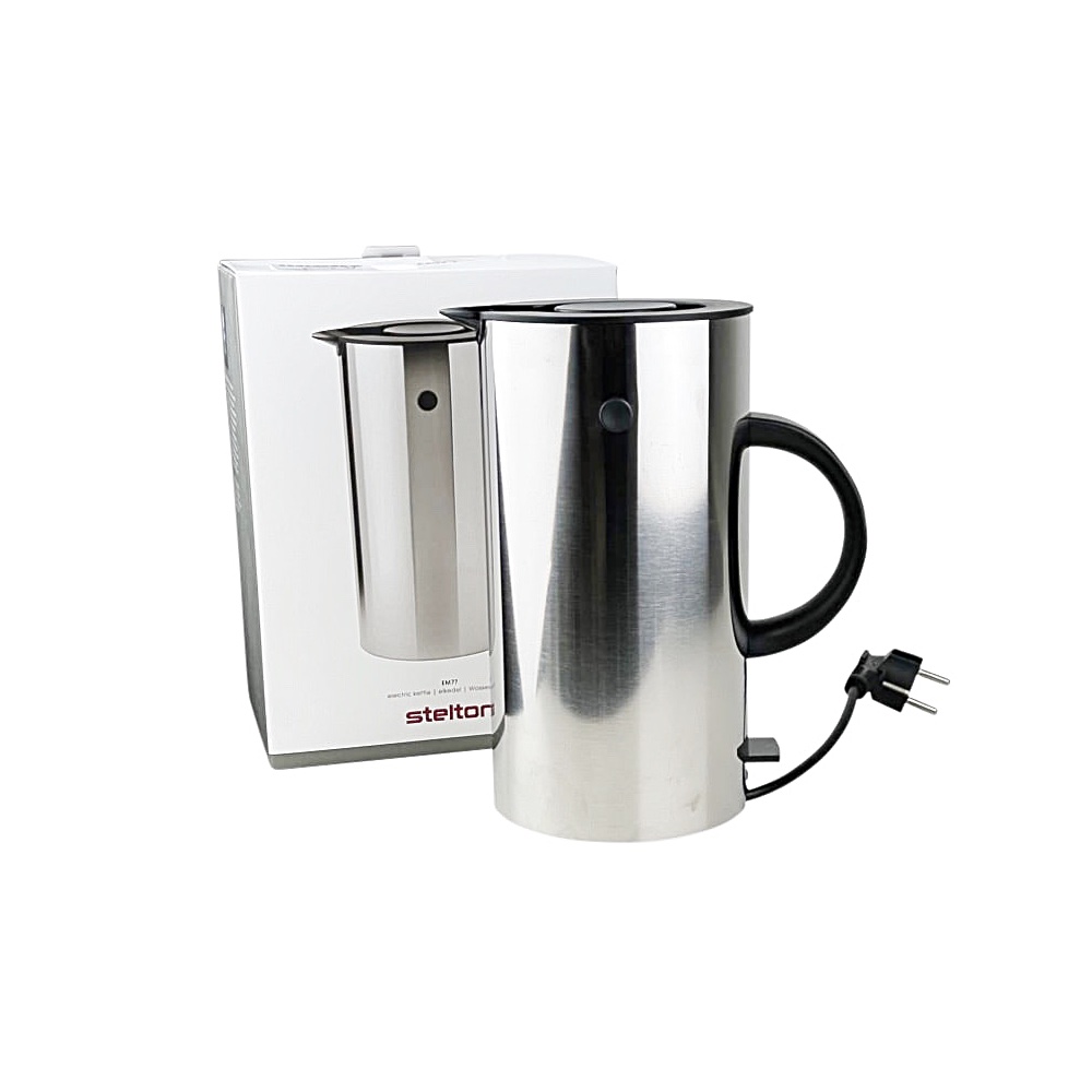 Wasserkocher EM77 Edelstahl Kunststoff 1.5 l Silber