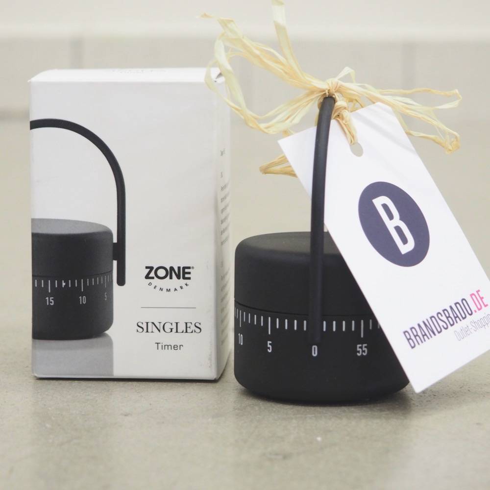 Eieruhr Singles Kochuhr Kochwecker Kurzzeitmesser Kitchen Timer Black