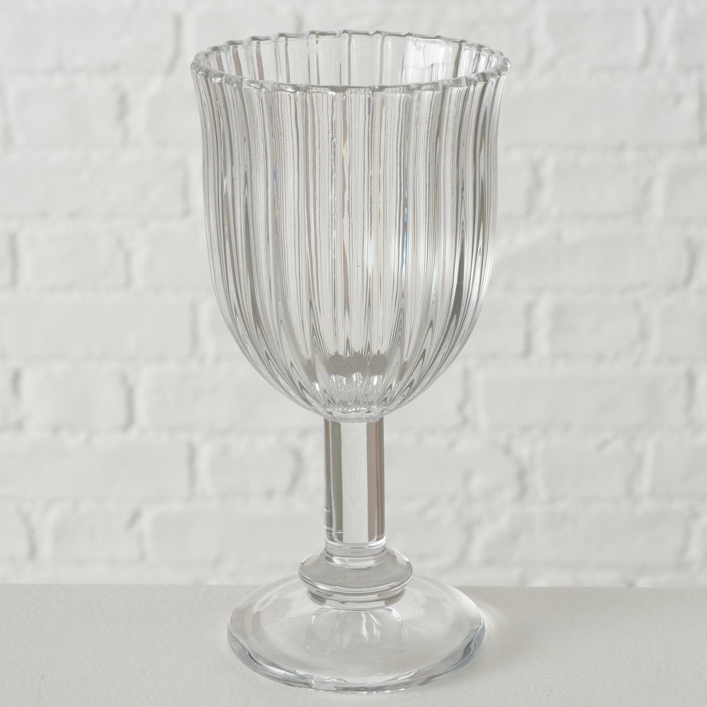 1x Weinglas Viala Spülmaschinengeeignet H 16cm Transparent Glas