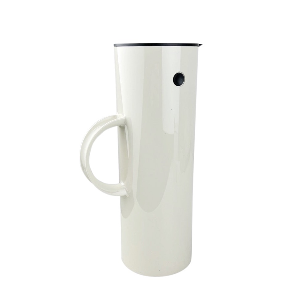 Isolierkanne EM77 Beige modern 1L Edelstahl Kunststoff