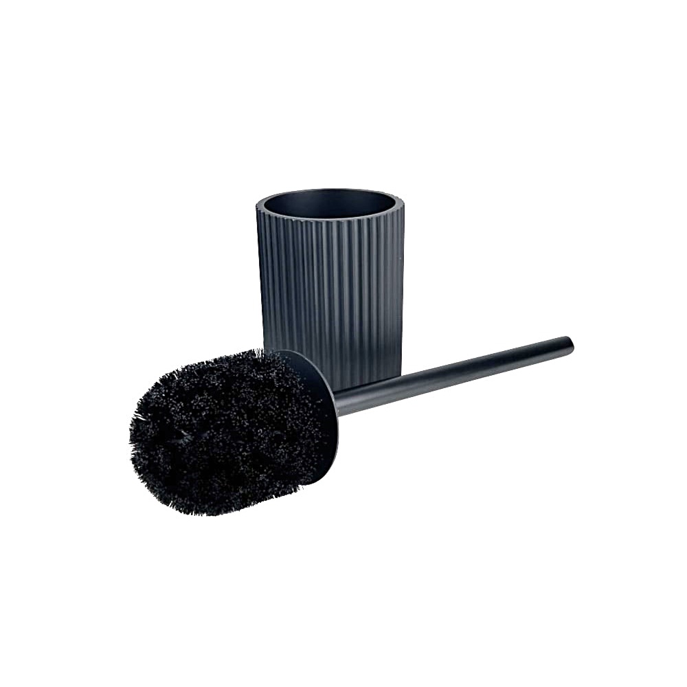 Toilettenbürste Helio mattschwarz Ø 10 x H 36 cm Kunststoff