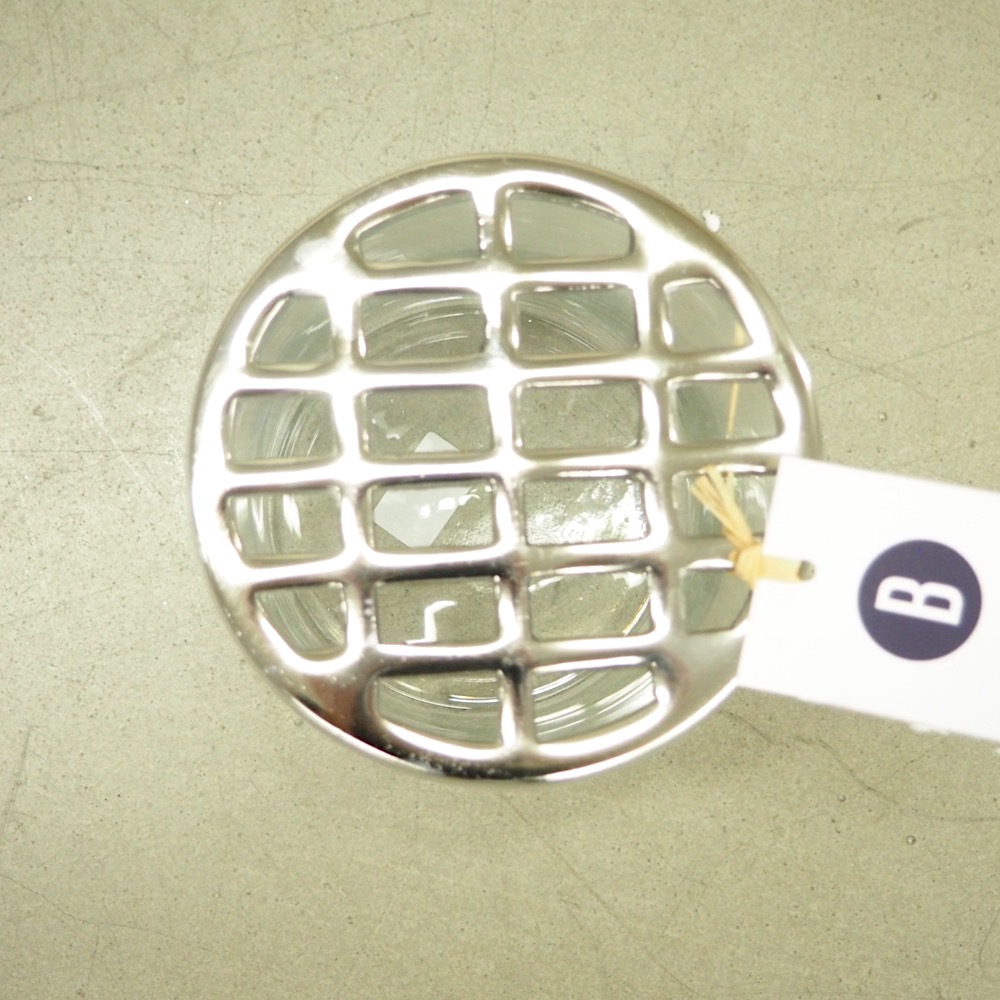 Aufbewahrungsbehälter Mesh Glas Aluminium Ø 15 x H 22 cm