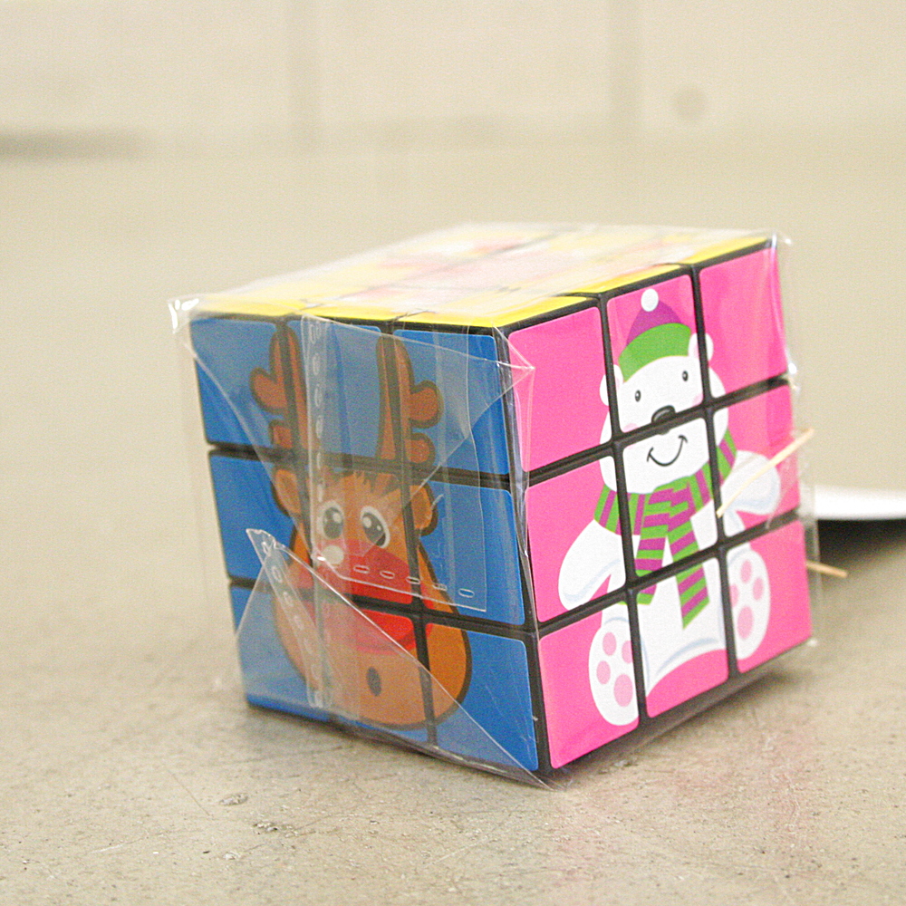 Magicwürfel X MAS Kunststoff 5,5x5,5x5,5 cm Zauberwürfel