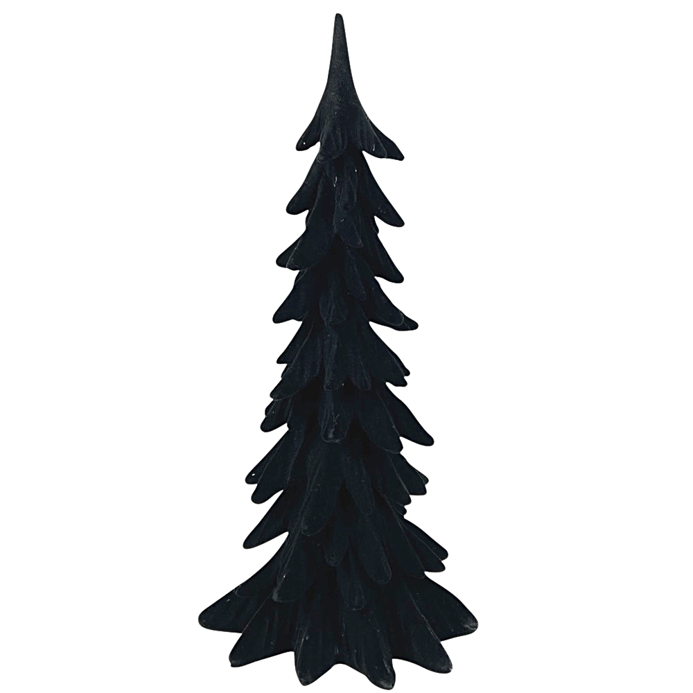 Werner Voß Deko-Baum Tanne Schwarz ca. H 41 cm