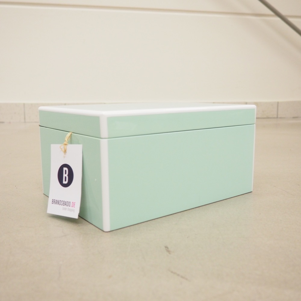 Schmuckbox Schmuckkästchen Schmuckkoffer Taylor mit Spiegel mint grün