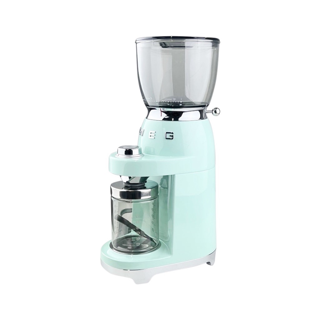 Elektrische Kaffeemühle 50's Style Pastellgrün