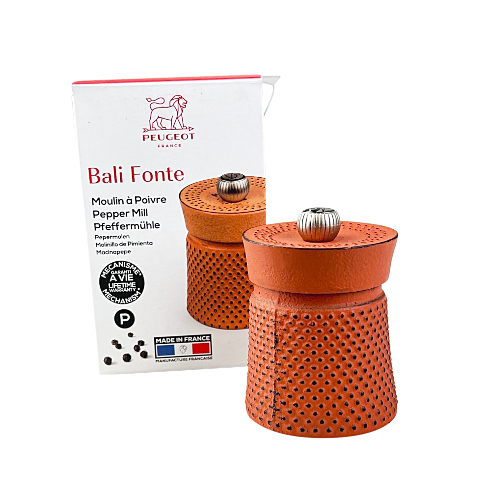 Gusseisen-Pfeffermühle Bali rostfarben