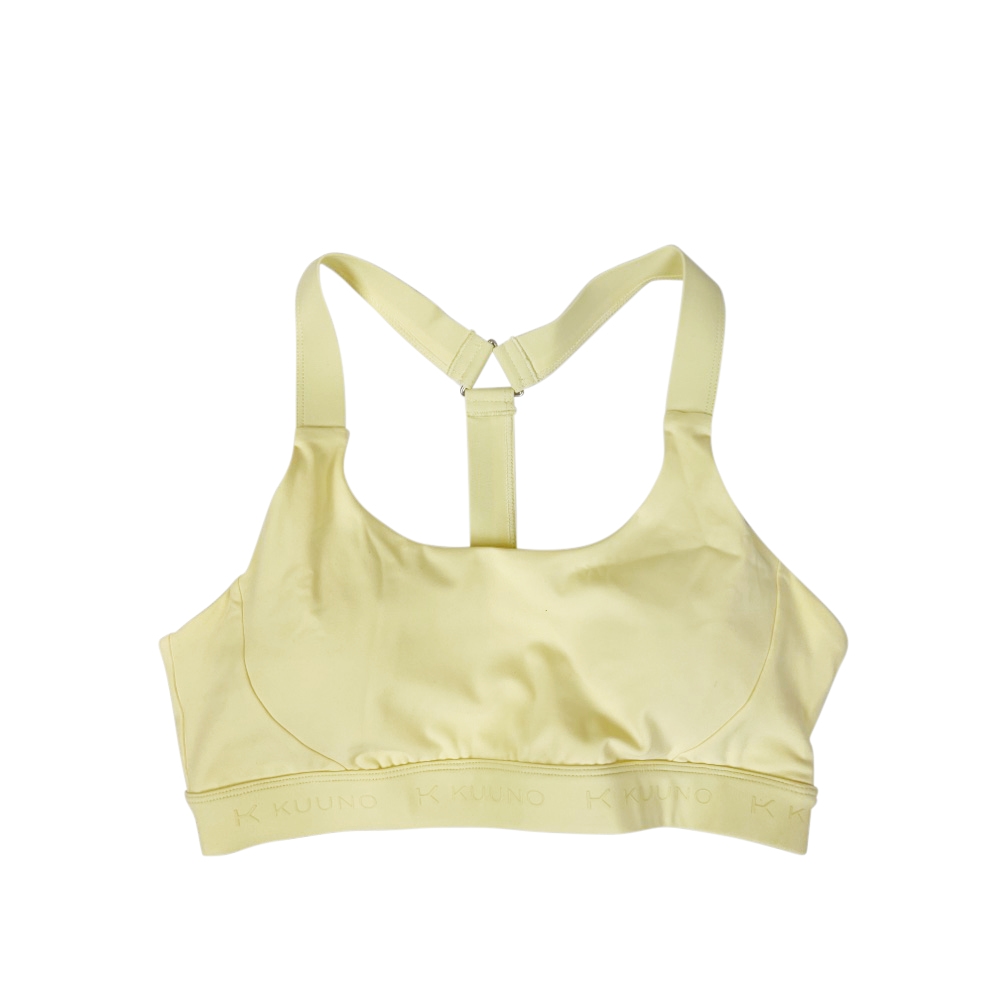 Sportbustier Pale Yellow Gelb Gr. M