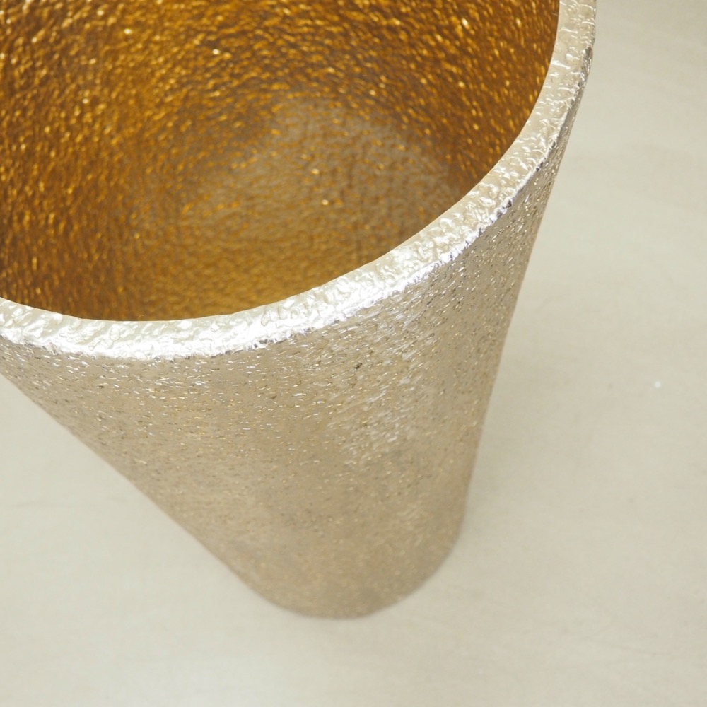Deko Bodenvase Diwan Gingar goldfarben ca. H74 cm Ø40 cm