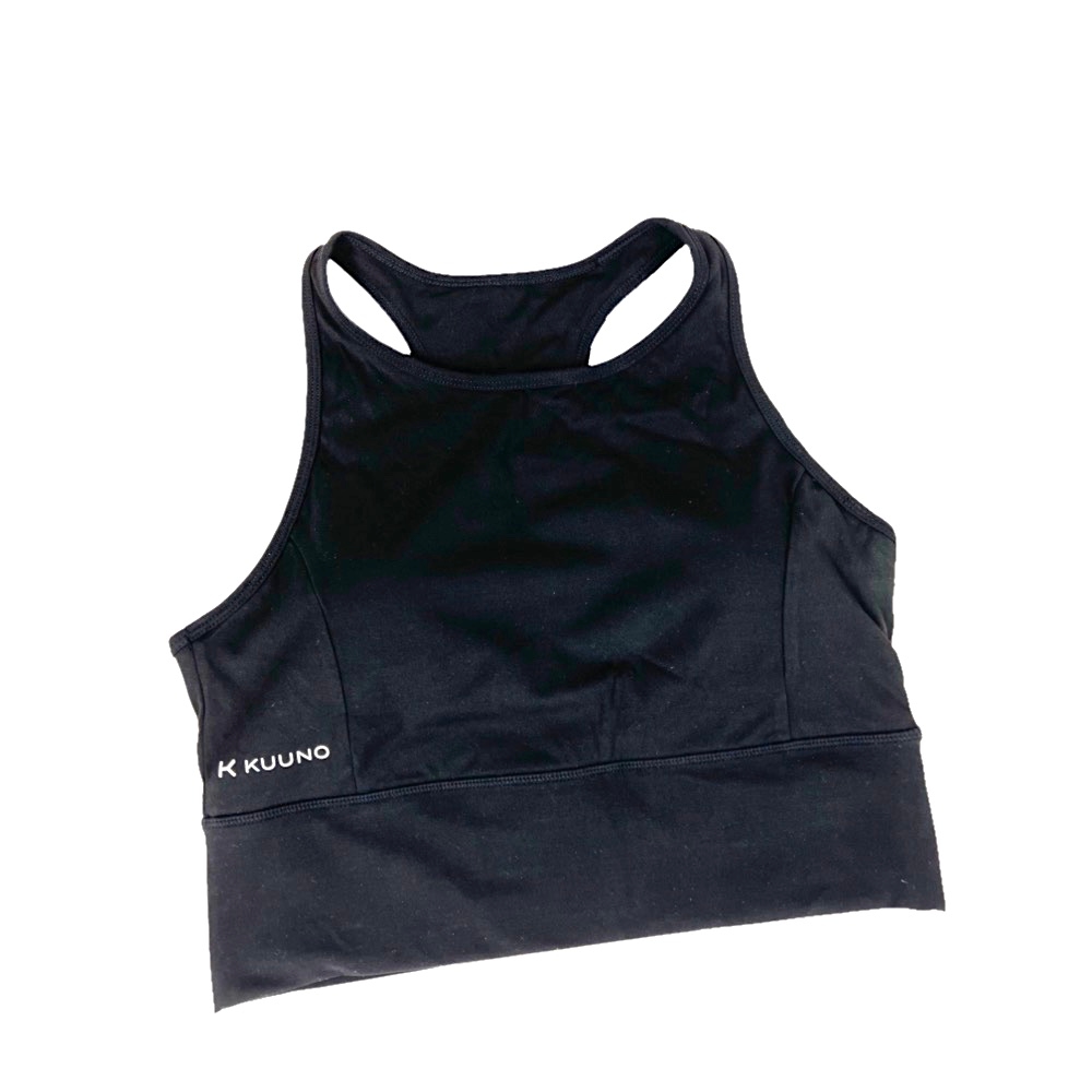 Sportbustier Night Black Größe L Schwarz