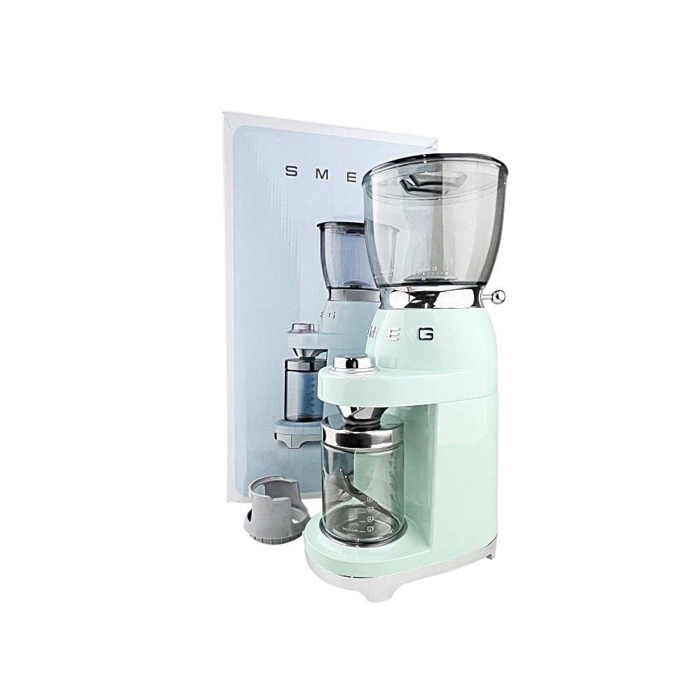 Elektrische Kaffeemühle 50's Style Pastellgrün