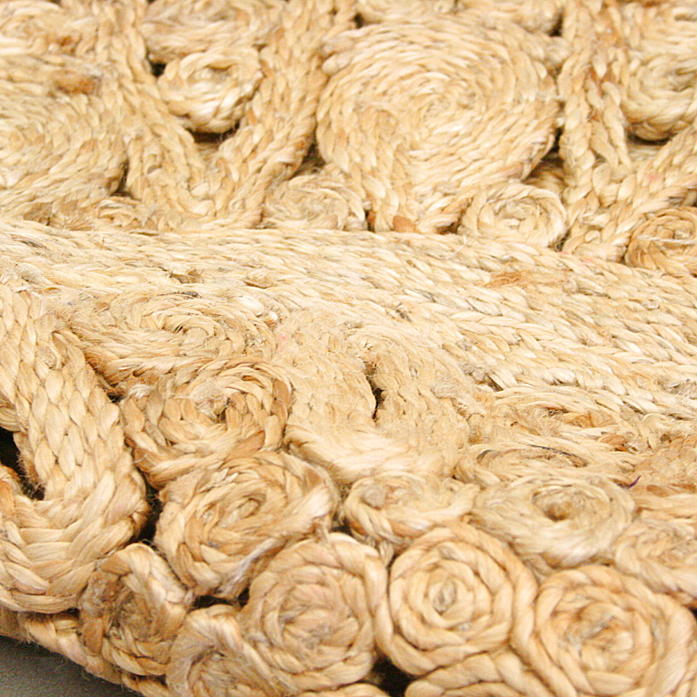 Juteteppich rund Ø ca. 120cm
