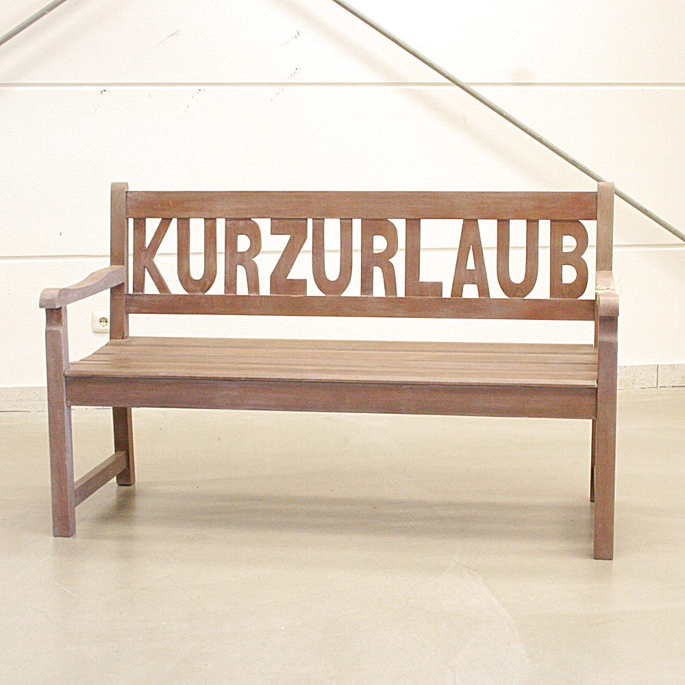 Outdoor-Bank Kurzurlaub ca. B145 x T61 x H90 cm