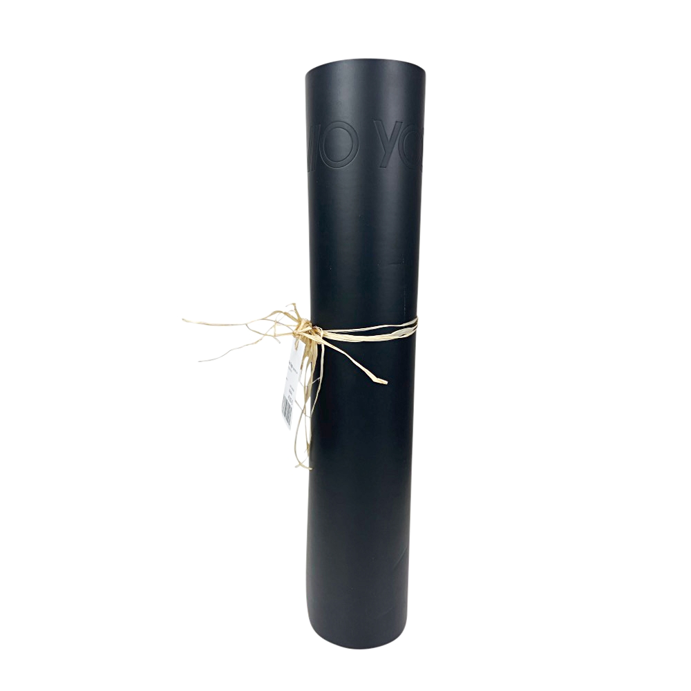 Yogamatte Lore ca. 200 x 60 cm Schwarz