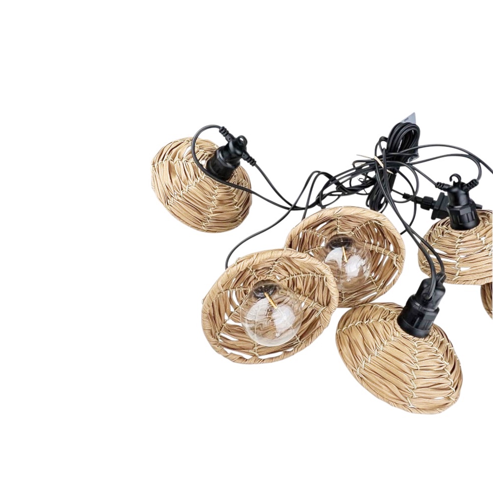 Outdoor-LED-Lichterkette Cesta Light Kunststoff 3.5 m