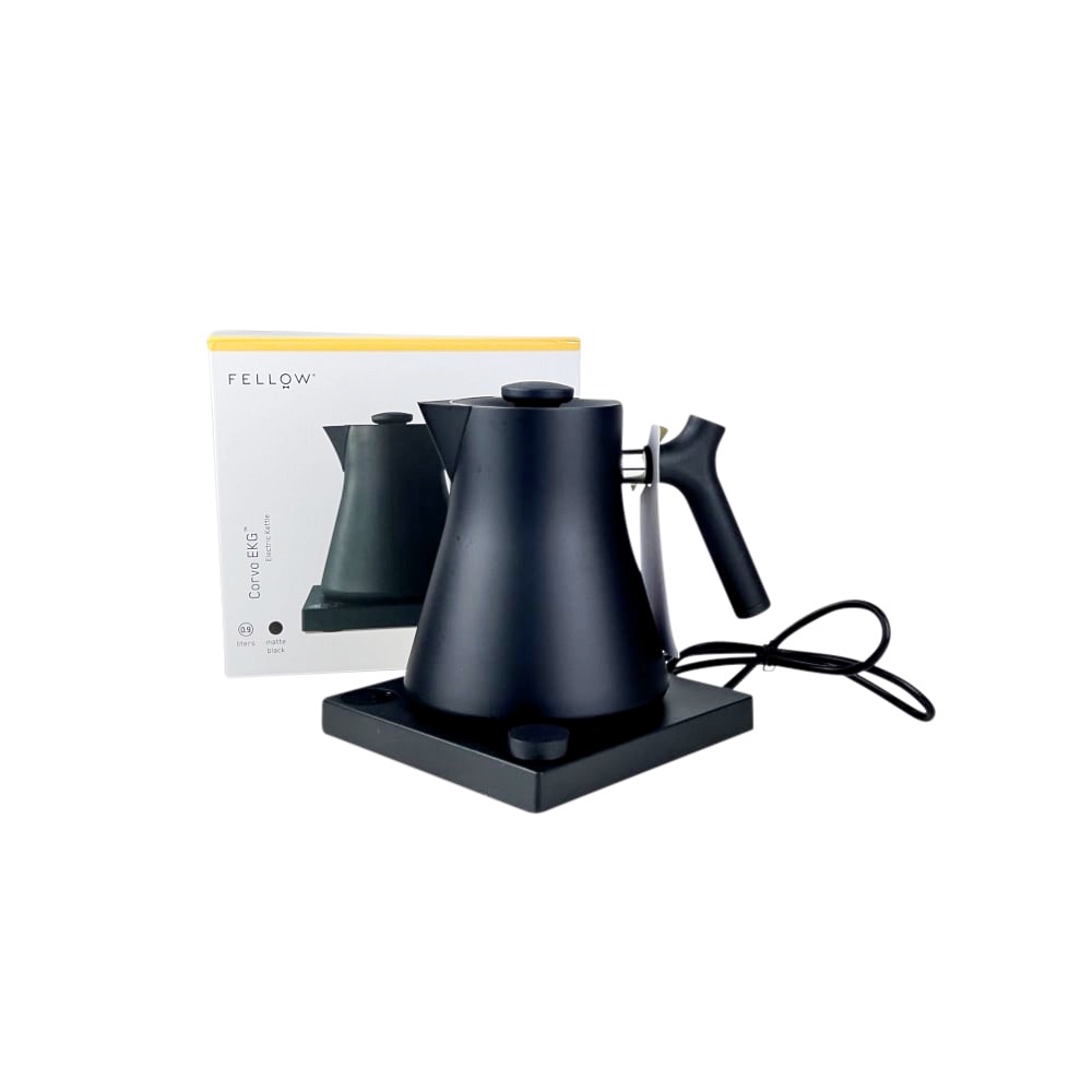Elektrischer Wasserkocher Corvo 0.9 L Schwarz Stahl 1200W