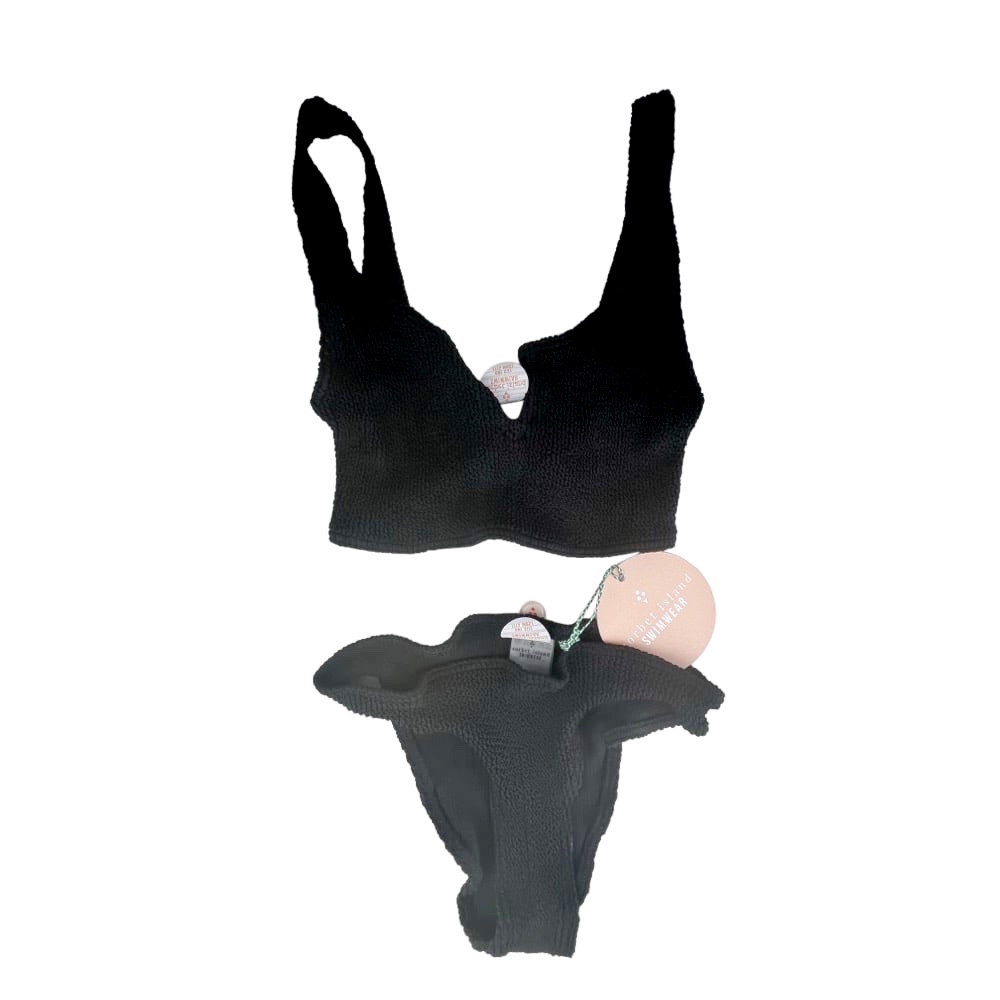 Bikini Nyxia Schwarz Polyester Elastan