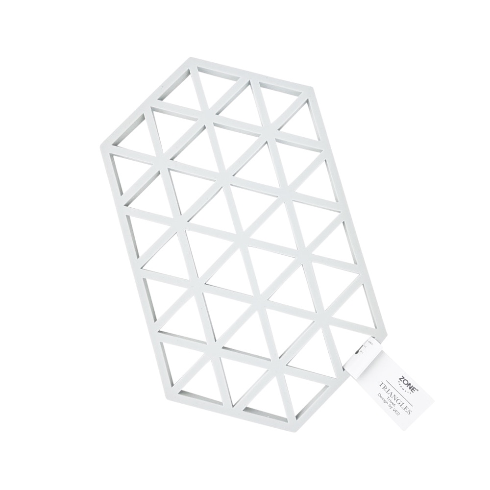 Silikon Topfuntersetzer Triangle Nordic Sky Pastellblau