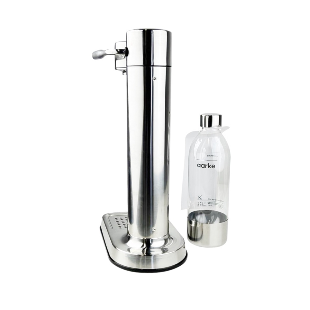 Wassersprudler-Set Carbonator 3 silberfarben inkl. Flasche