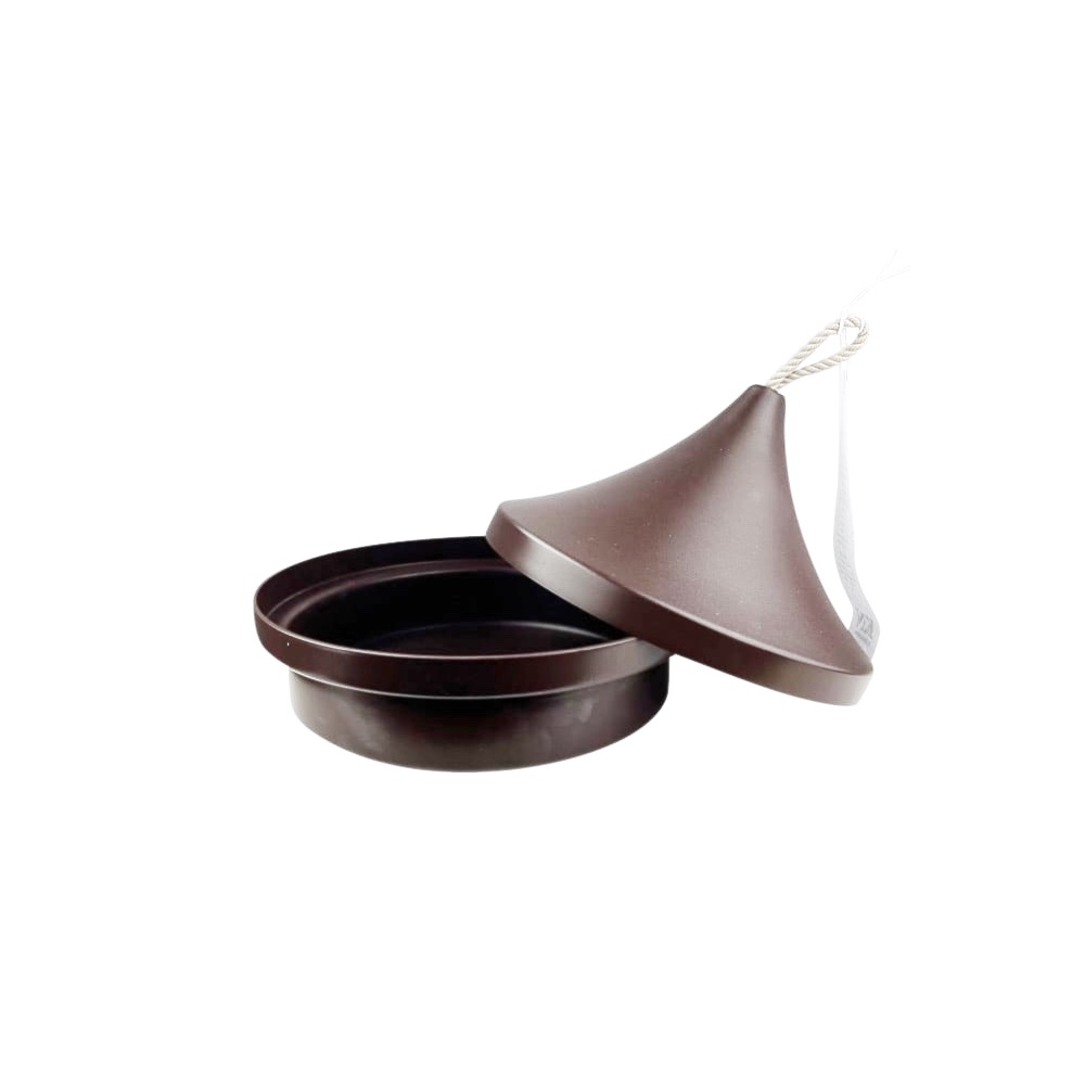 Kochtopf The Tajine Ceran Gas Elektro Schwarzbraun Ø 30 cm 3 L