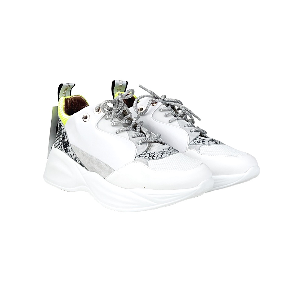 Sneaker Gr. 40 Animal Print Weiß