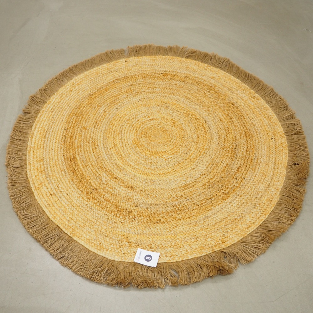 Juteteppich ca. Ø 120 cm