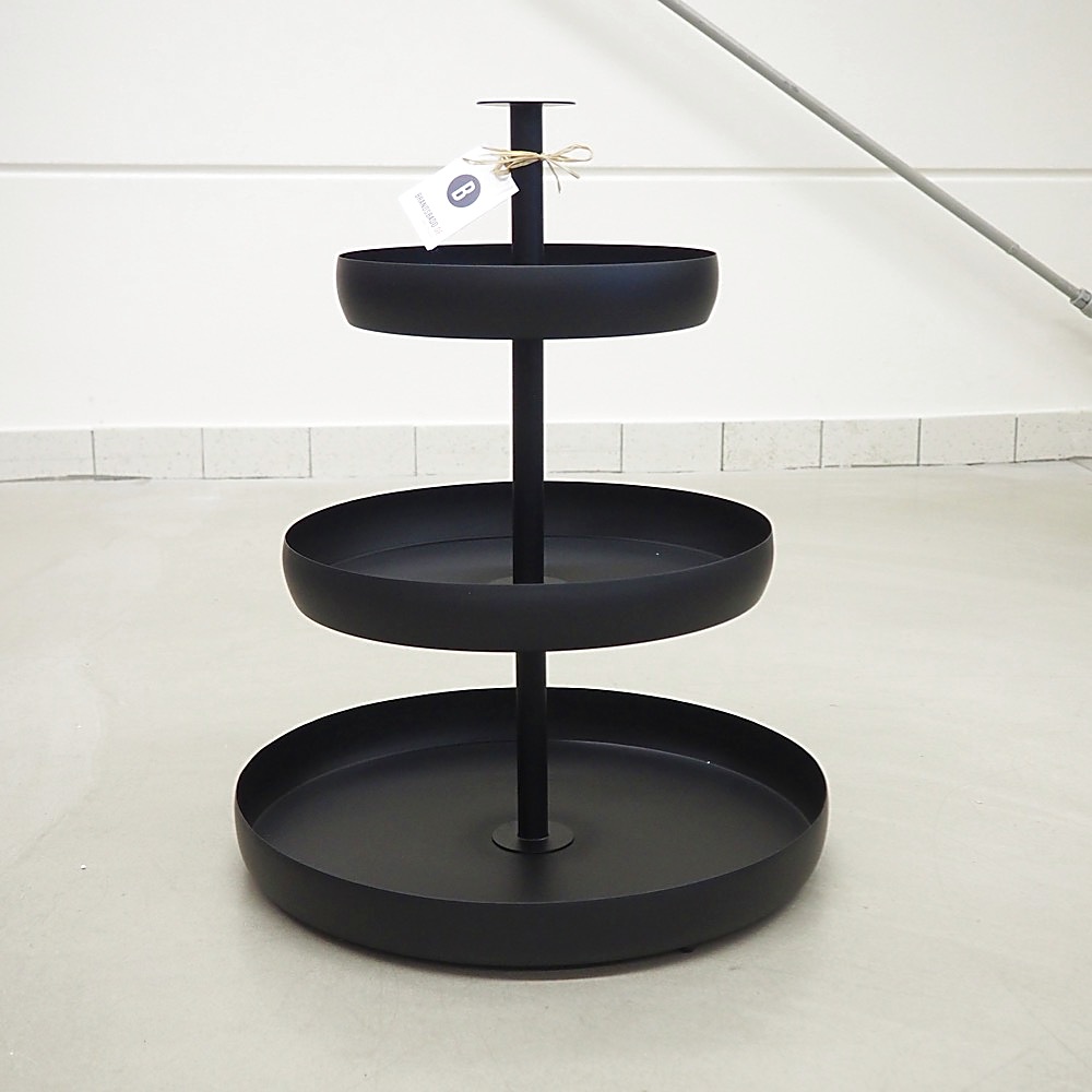 Deko Etagere mattschwarz