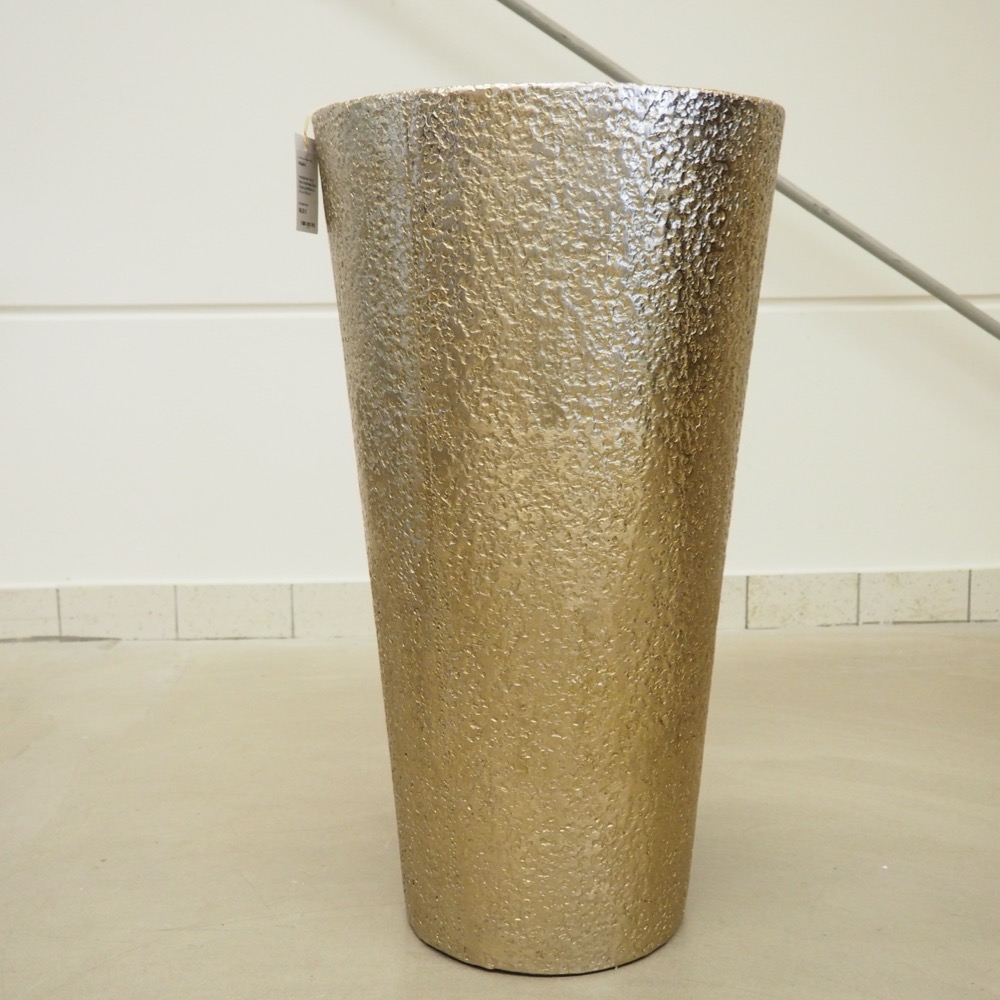 Deko Bodenvase Diwan Gingar goldfarben ca. H74 cm Ø40 cm