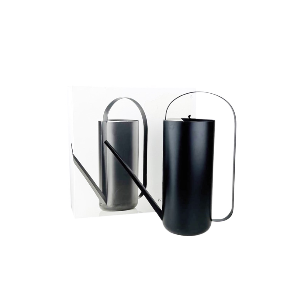 Gießkanne Herb & Sprout Stahl 1.5 L Schwarz