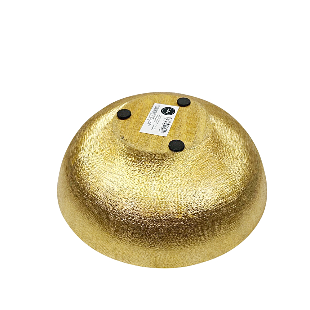 Aulica Deko-Schüssel Simple in Gold matt  ca. Ø 25 x H 8 cm