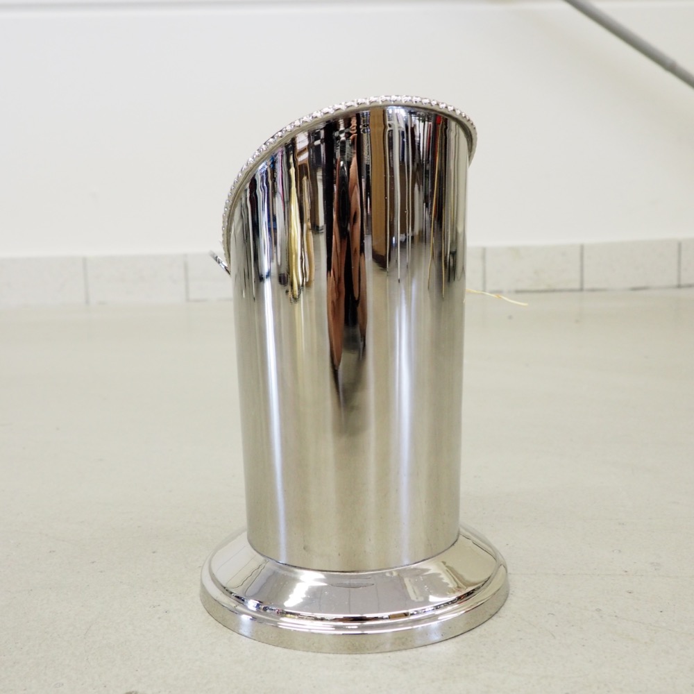 Flaschenhalter Hirschkopf Messing vern. Ø 14cm x  21cm