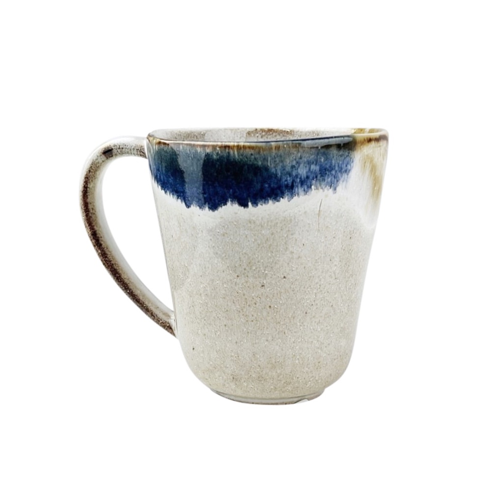 2x Handgemachte Tasse Jules Farbverlauf Steingut