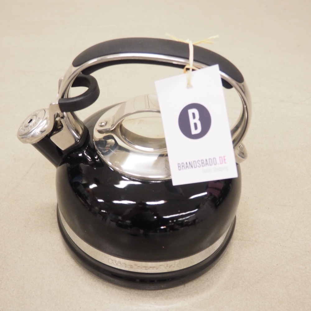 Wasserkessel Onyx Schwarz Wasserkocher Retro-Design 1,9 L