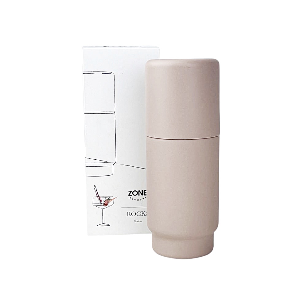 Cocktail-Shaker Rocks Rosa Nude Party Stahl 21 cm 550 ml
