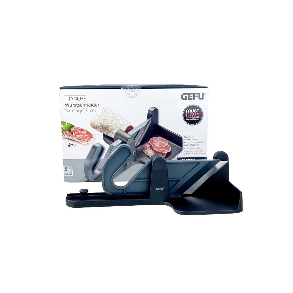 Wurstschneider Tranché Kunststoff Edelstahl B 29 x H 10 x T 19 cm
